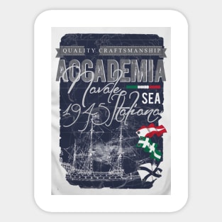 Quality Craftsmanship Accademia Sticker